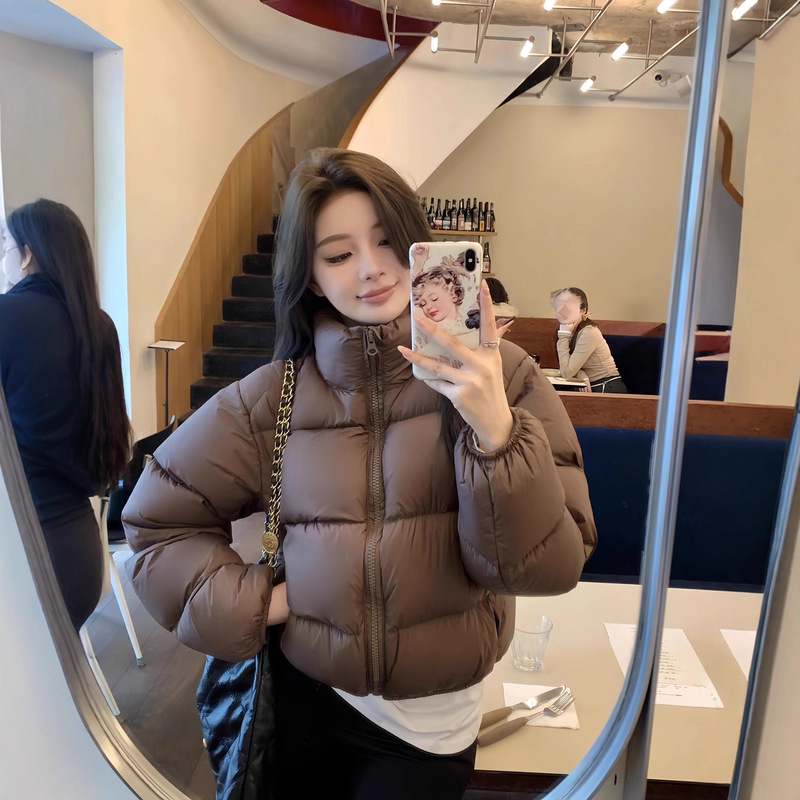 Kendall Jenner Style High-Quality 90% down Jacket, Real White Duck Down, Retail Price over 500, Short Style for Women