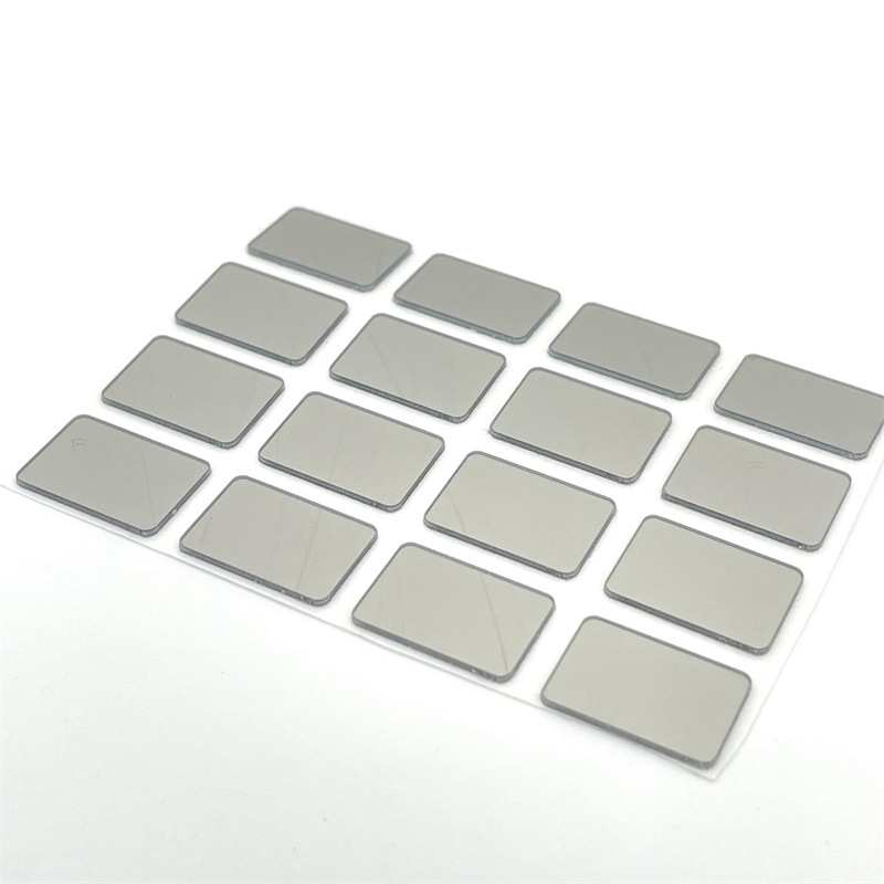 网版印刷加 工13.4*9.35mm挂脖风扇数显PMMA亚克力视窗镜片带背胶