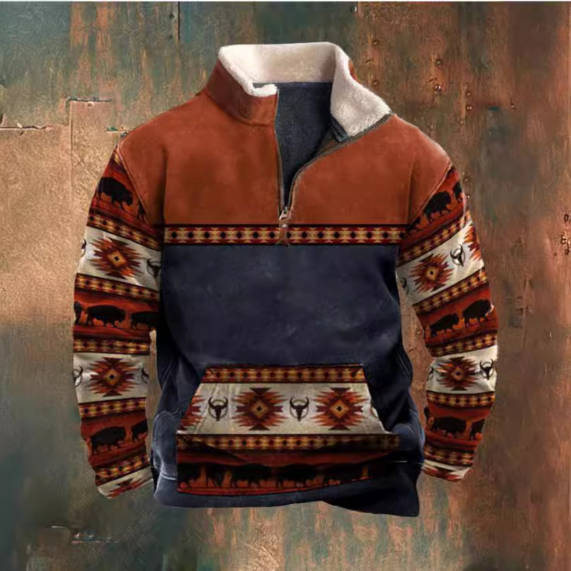 Spring/Summer Collection: Men's Long-Sleeved Printed Casual Fashion Jacket At Special Price_viptrois.com