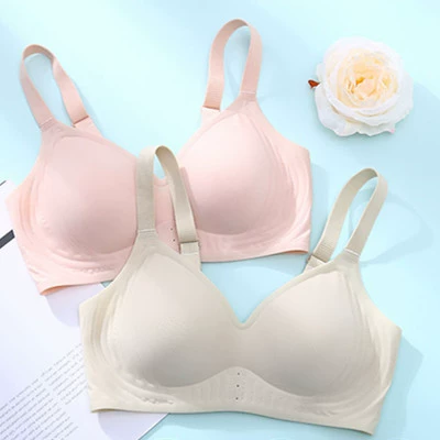 Thin underwear, supporting wireless bra