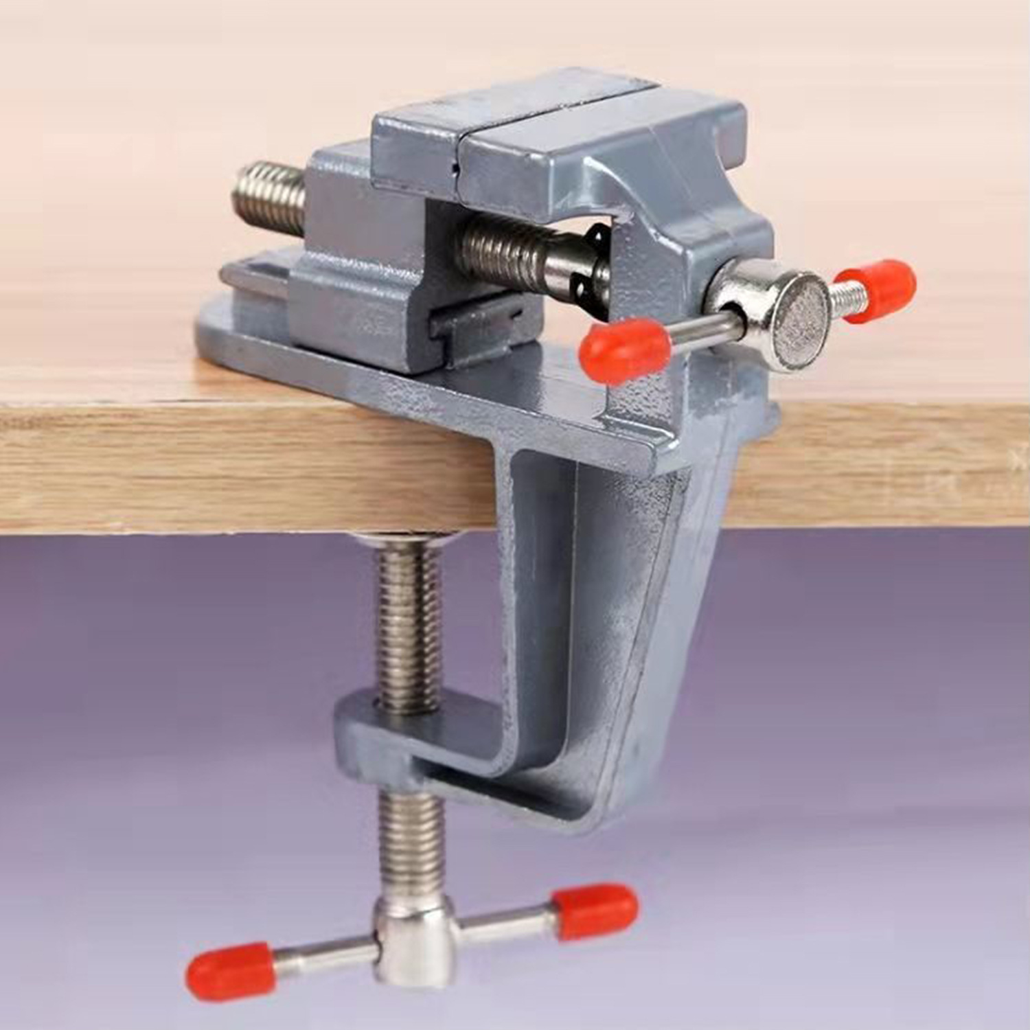 Multifunctional mini bench vise bench small table vise hand vise laboratory clamping fitter tool home