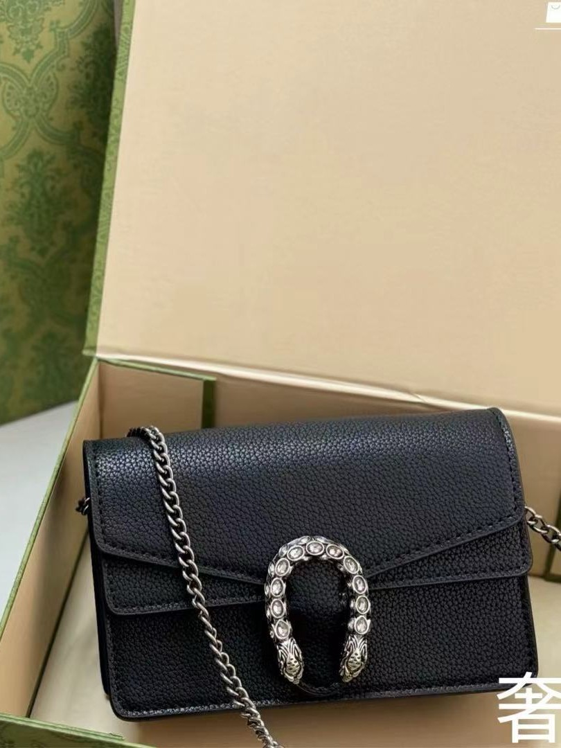 Gucci Dionysus mini çarpaz çanta, zəncirli model