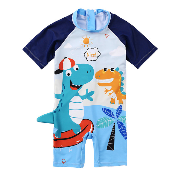 Children's cartoon quick dry beach swimwear for boys
