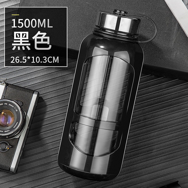 Black 1500ml [capacity/plastic glass double layer] $%&()_+[]
