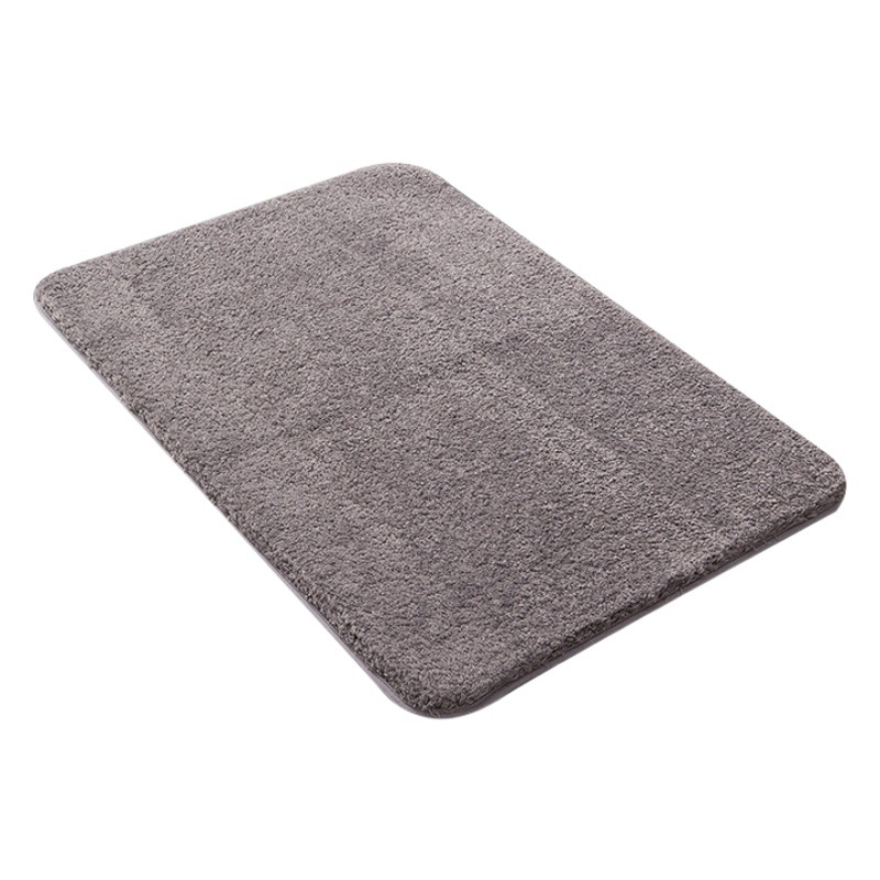 Alfombra Absorbente de Felpa para Baño, Alfombra Antideslizante para Baño, Alfombra Gruesa para Cocina, Baño, Inodoro y Entrada