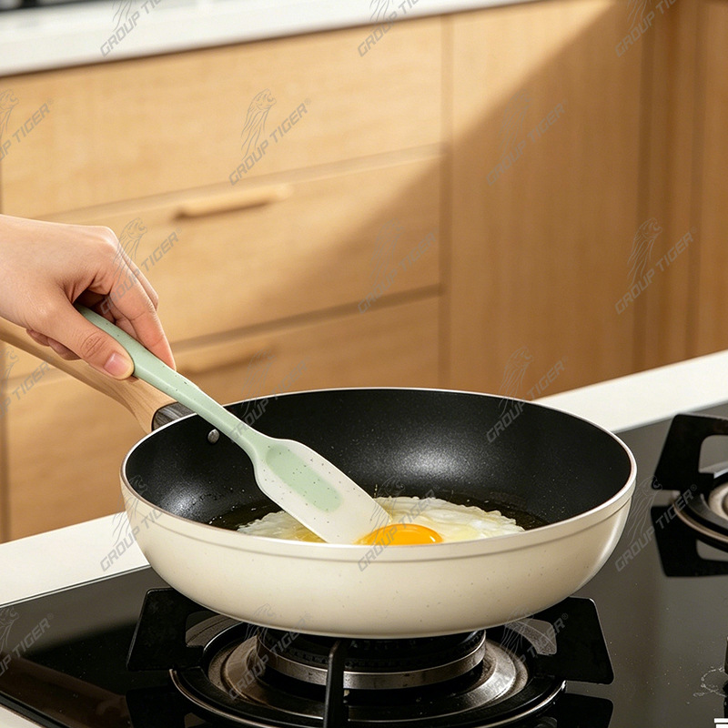 qh Amerikan tarzı silikon kaşık spatula seti silikon spatula silikon pot spatulası mutfak gereçleri yemek pişirme gereçleri yüksek sıcaklığa dayanıklı 230℃