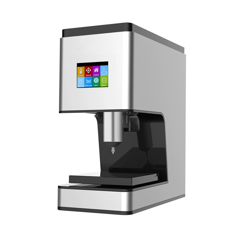 Impresora 3D de chocolate de alta precisión, impresora 3D de alimentos de chocolate con pantalla táctil inteligente específica para repostería