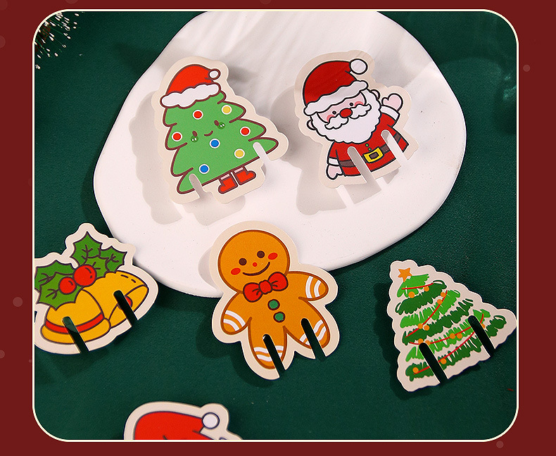 Christmas Christmas Hat Christmas Tree Santa Claus Cartoon Style Cute Party Festival Decorative Props display picture 1