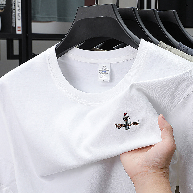 Cotton white T-shirt