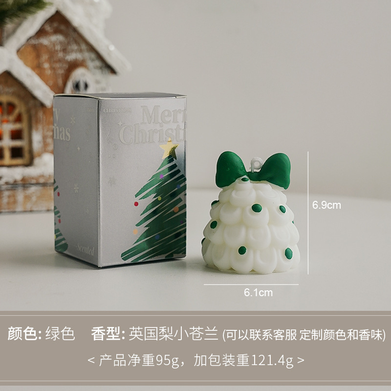 圣诞树香薰蜡烛氛围感伴手礼礼物手工香氛蠟燭candle仿真圣诞蜡烛|undefined