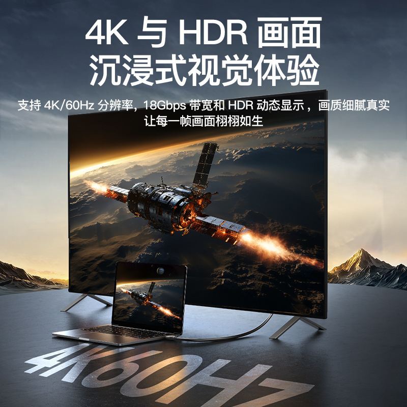 禄訊hdmiハイビジョンケーブル4k 2.0高品質純銅コンピュータセットトップボックス1.5メートル3メートルhdmiケーブル工事ケーブル|undefined