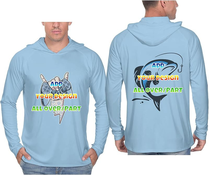 fishing hoodies 钓鱼服跨境男女卫衣连帽衫垂钓防晒速干透气上衣|undefined