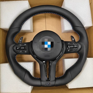 Popular in foreign trade, specially designed for BMW E60 model, sports flat-bottomed steering wheel modification assembly