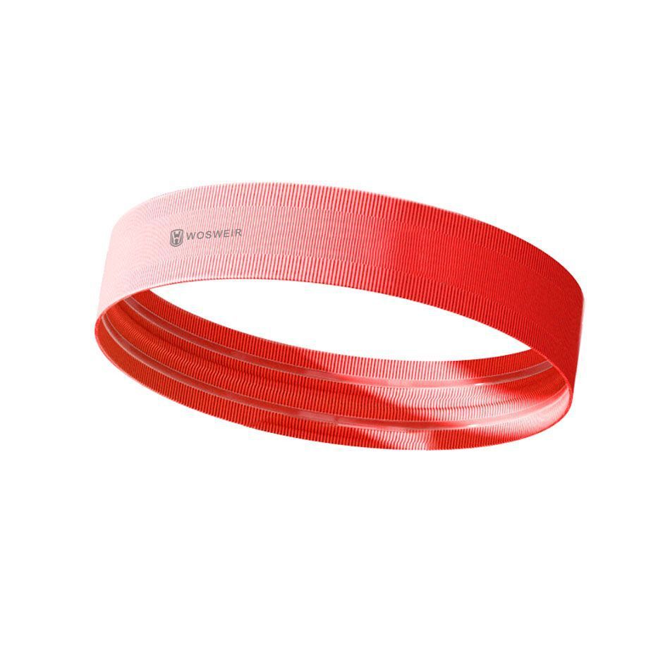 Diadema deportiva Yoga turbante absorbente de sudor Hombres y mujeres corriendo bádminton femenino fitness anti-sudor cuerda de salto guía antitranspirante diadema