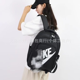 Trendy Brand Waterproof Backpack Large Capacity Computer Backpack Junior High School Students Schoolbag Lightweight Men's and Women's Sports Bag