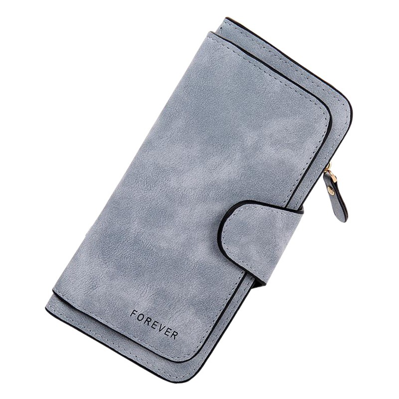 Cartera de las mujeres nueva hebilla larga tríptico multi-tarjeta de embrague cartera multifuncional de las mujeres monedero titular de la tarjeta