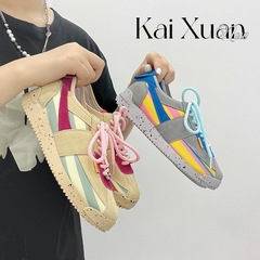 Woman's Wafer A-Gong Ins Trend 2023 Autumn Collaborative Retro Running Shoes, Versatile Casual Cortez Sports Shoes