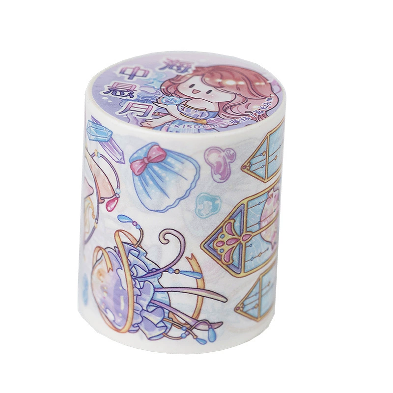 Cartoon fresh cute paper tape, decorations, scheduler