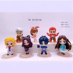 闘羅大陸アニメフィギュアq版唐三小舞フィギュア玩具公仔二次元アニメモデル