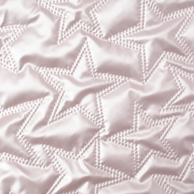 Nueva tecnología ultrasónica compuesto de algodón de poliestireno de algodón para ropa para revestimiento tela relieve pu impermeable bolsa zapatos material de poliestireno de poliestireno X20