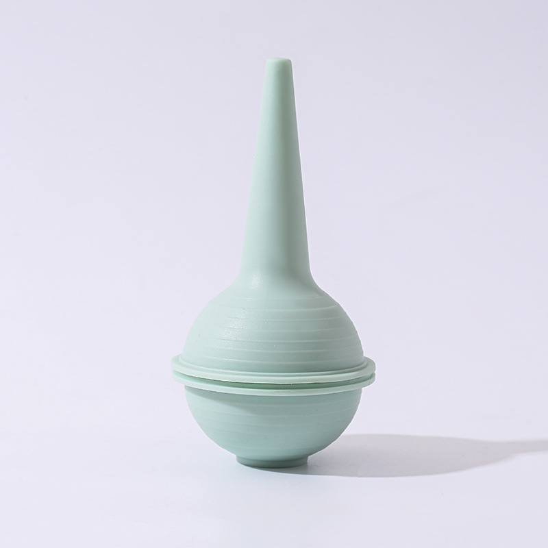 Suministro transfronterizo de dispositivo de succión nasal para bebés, succión nasal para bebés, Bola de succión nasal TPE, Bola de lavado de orejas para recién nacidos, Bola de succión