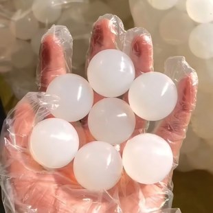 Silicone Ball Internship Silicone Ball Vibrating Screen Silicone Elastic Ball Rubber Ball Solid High Temperature Resistant Shock Absorption Anti-Blocking Ball