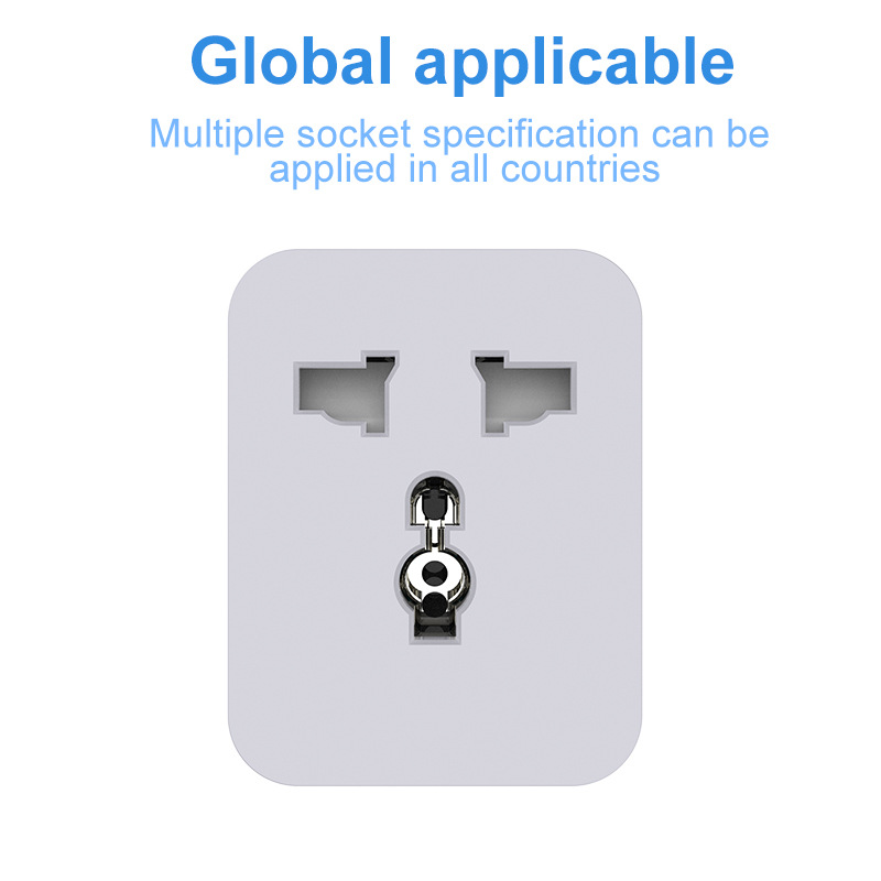 WiFi mobile phone Bluetooth timing multi-function conversion socket 10A15A switch plug WiFi smart socket