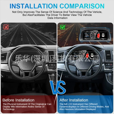 Volkswagen Passat/Golf/Touareg/Jetta/Skoda/T6 Full – automobile instrument