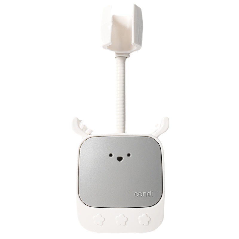 Fabricantes al por mayor soporte de ducha sin perforación ducha de baño cabeza de ducha fijación artefacto ajustable base de ducha