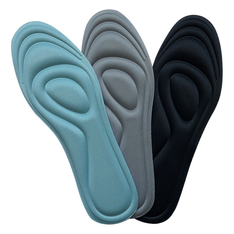 3D Nano plantilla deportiva masaje entrenamiento militar no antibacteriano, absorbente de sudor, transpirable y antideslizante para hombres y mujeres, absorción de impactos cómoda, no cansado durante mucho tiempo