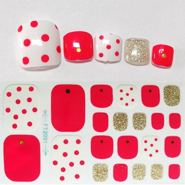 summer fake nails