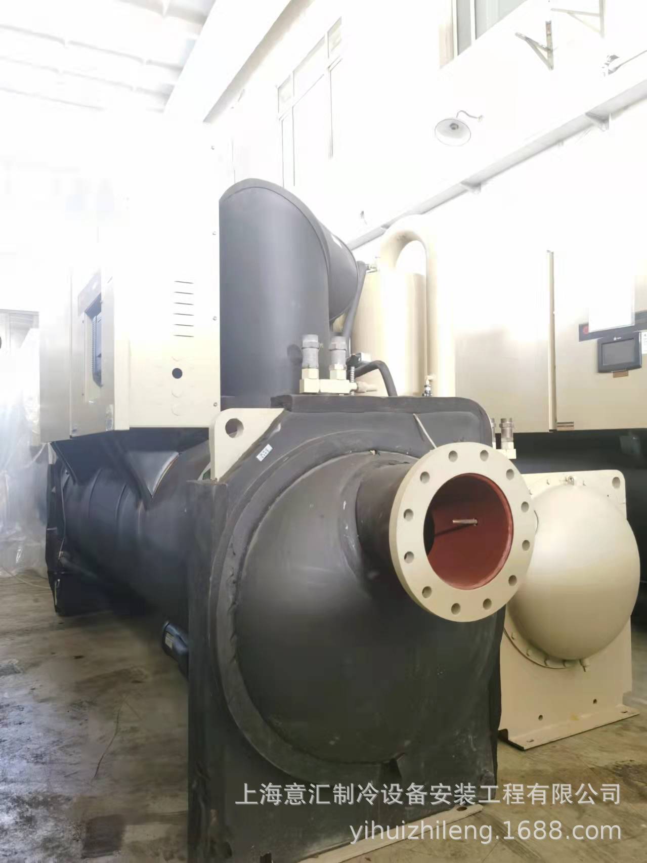 中央空调螺杆冷冻机冷水机特灵螺杆离心热回收热泵二手设备