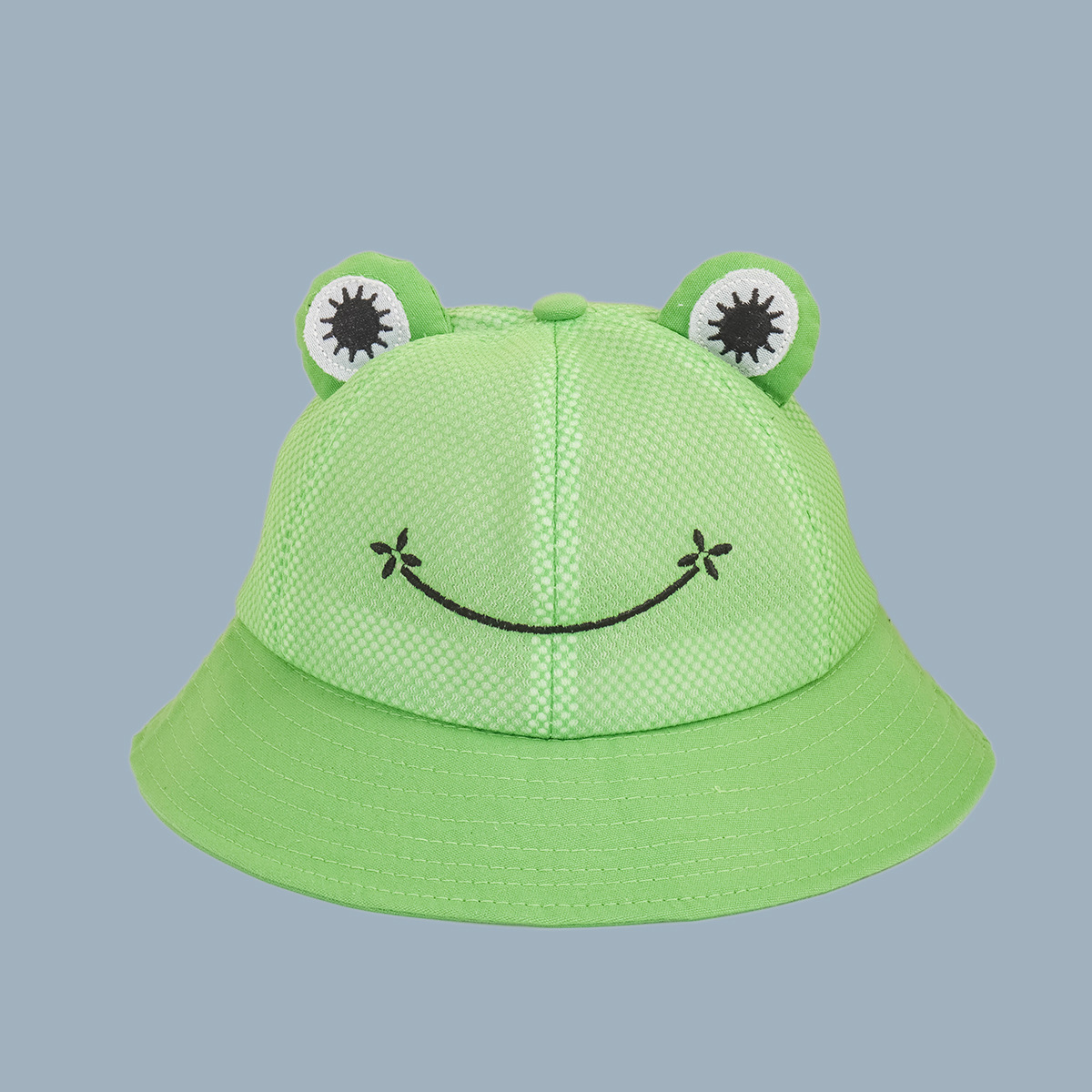 Chapeau De Pêcheur Grenouille En Maille Respirante À L&#39;ombre Décontractée De La Mode Coréenne display picture 3