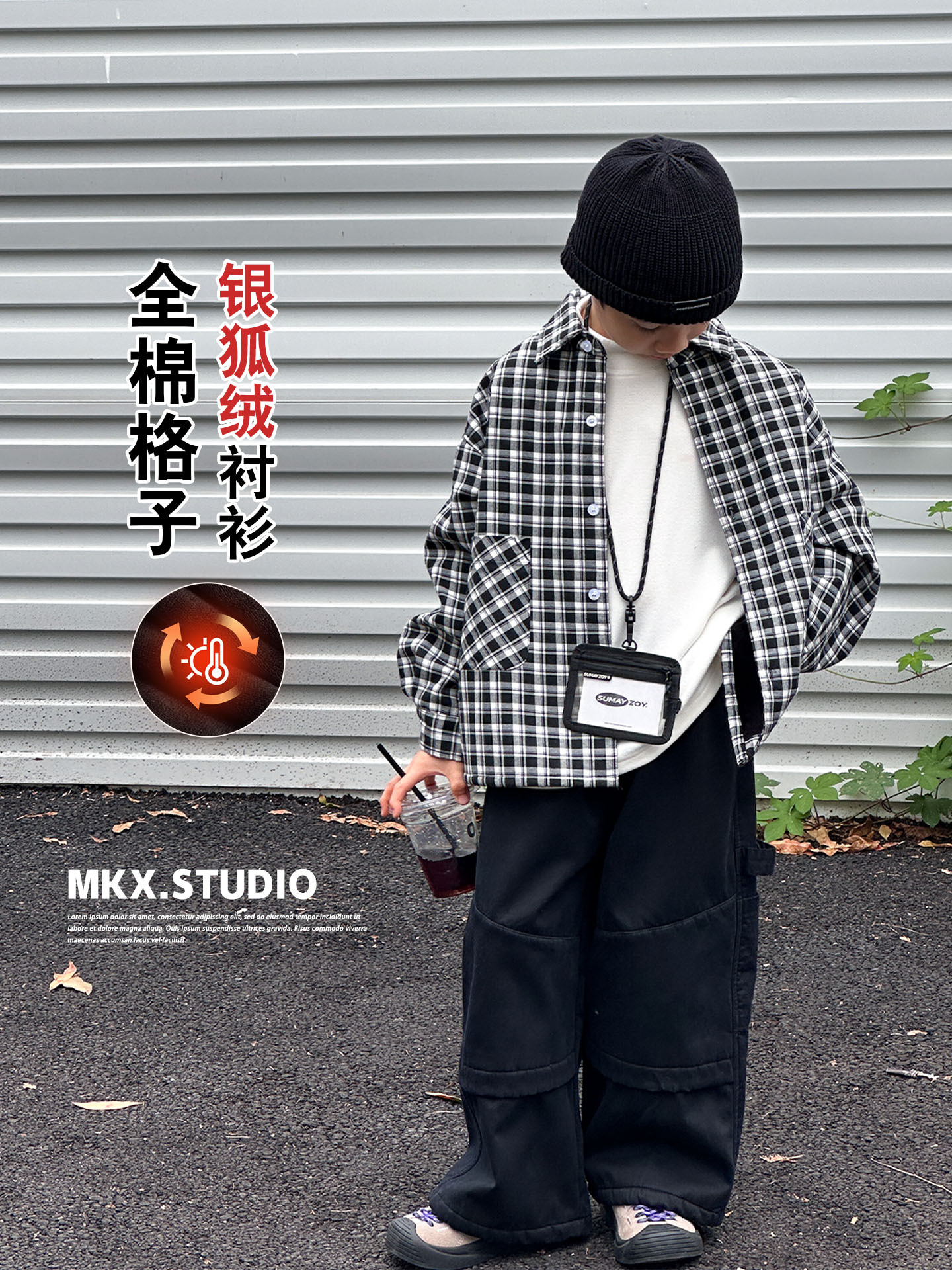 Camisas de invierno para niños Camisas de invierno para niños 2025 otoño y invierno nuevas camisas casuales a cuadros para niños pequeños