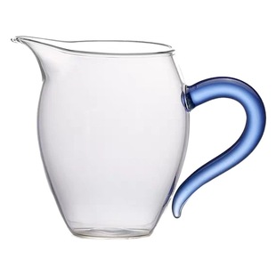 Glass fair Cup colored glaze tea sea kung fu tea set Tea Sea points tea set male cup tea drain set filter tea