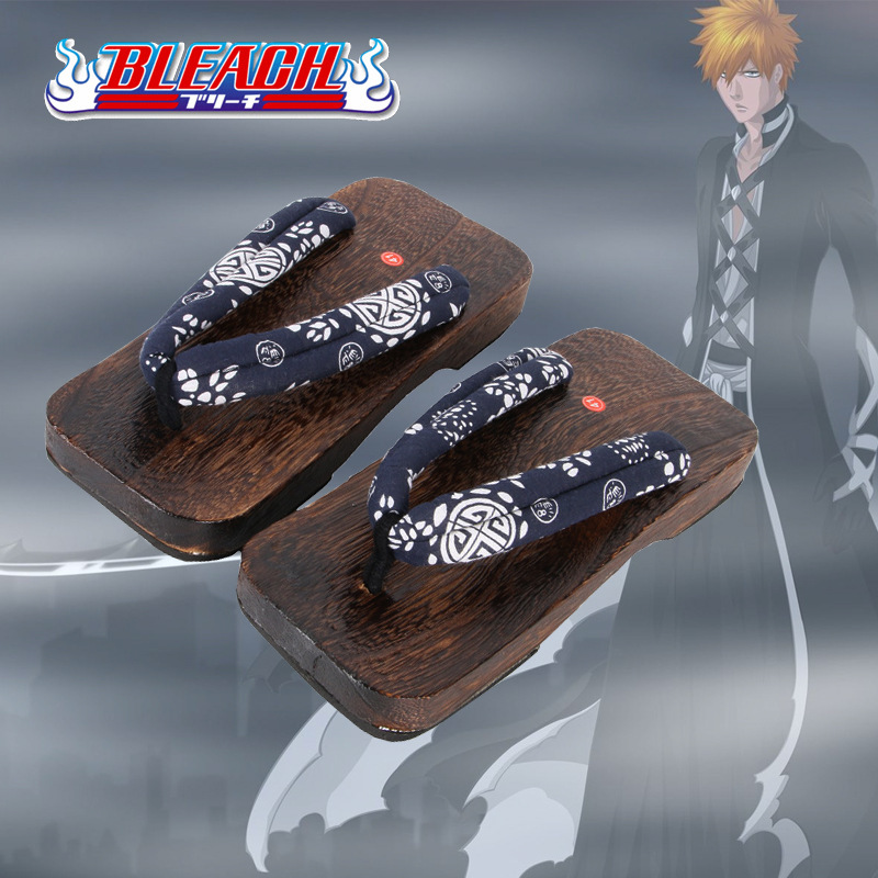 Death Men's Clogs Universal COS Shoes Tung-burning Wooden Flip-flops Flat Heel Wooden Slippers Wooden Shoes Wooden Shoes