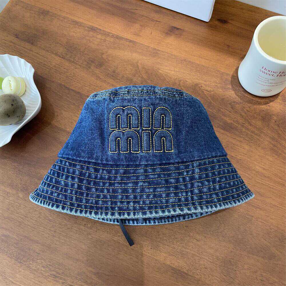 Inswind retro vaquero lavable sombrero pescador mujer estilo coreano versátil cara pequeña sombrero de viaje sombrero de sol de vacaciones