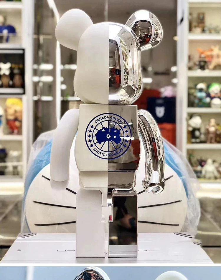 Bearbrick агрессивный медведь пустая гора 2G сустав агрессивный медведь подвергся электрохимической обработке суставы, полярный медведь 400% цветная коробка