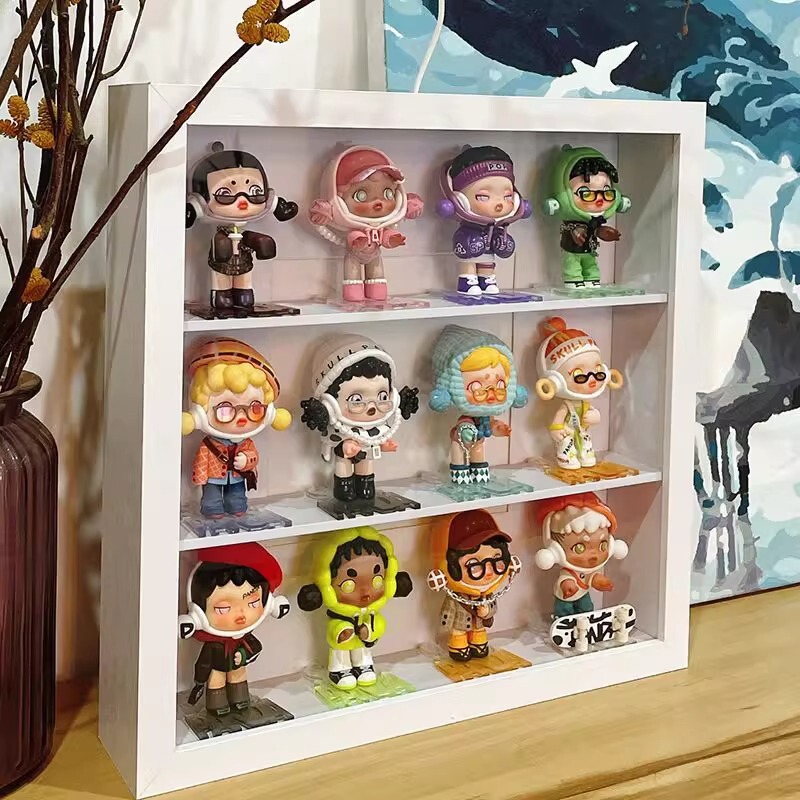 Source Manufacturer Pop Mart Blind Box Storage Photo Frame Dustproof Acrylic Three-Layer Hollow Photo Frame Multi-Size Customization Source Manufacturer Pop Mart Blind Box Storage Photo Frame Dustproof Acrylic Three-Layer Hollow Photo Frame Multi-Size Customization
