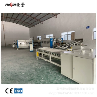 石晶石塑地板半自动分切开槽线精密机械设备 专业双端铣设备