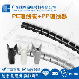 胜牌 PE理线管 线束整理理线套管 电线保护收纳绝缘包线管 理线器
