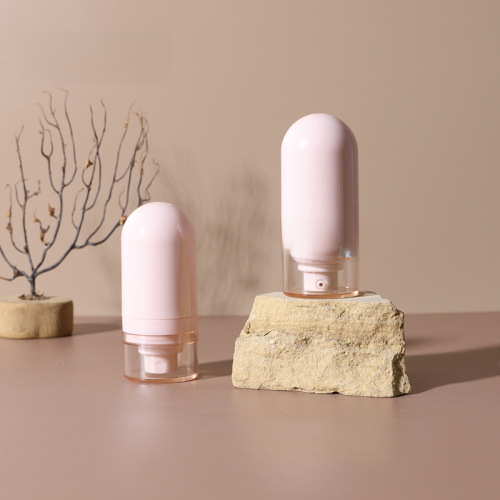 36-tooth upside-down vacuum emulsion bottle 15ml 30ml 50ml macaron cosmetic atomizer bottle ABS filling bottle