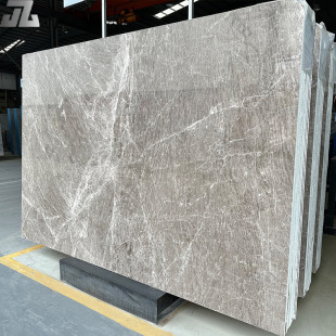 ✅ Manufacturer Supplies Cyprus Gray Natural Marble Background Wall, Stair Threshold, Washbasin, Coffee Table, Bay Window Sill