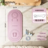 [Hibiscus Purple ●Skipping Rope Combo ●B] Skipping Rope/Jumping Exercises Special Mat + Three-in-One Weighted Jump Rope