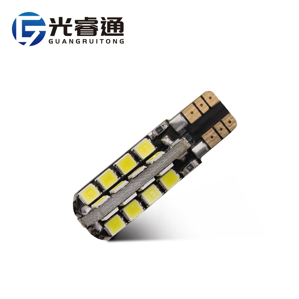 光睿通 Cross-border spot T10-2835-32SMD wide light highlights LED decoding high-power canBus