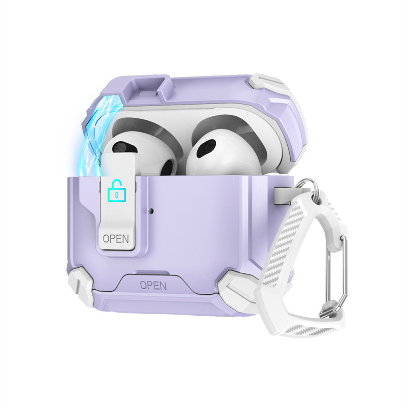 AirPods pro3世代保護ケース、磁気スタンドロック、第4世代pro2 Apple Bluetooth保護ケースに適用|undefined