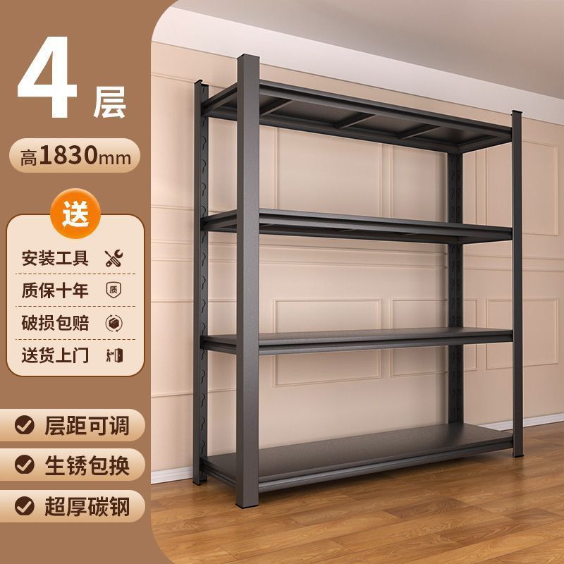 多层置物架快递架子落地家用阳台收纳架仓储货架厨房用品置物架|undefined