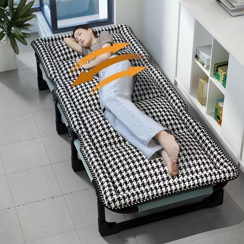 Reforzado sábanas plegables cama personal oficina siesta artefacto de almuerzo simple silla de acompaña doméstica portátil
