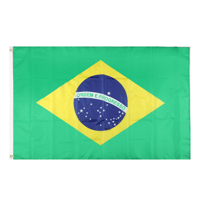 Polyester Flags Brazilian World Cup European Cup National Flags For Fans Cheering_voghion.com