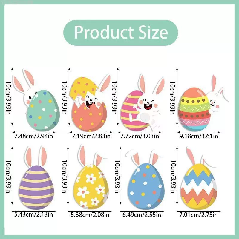 Трансграничные пасхальные деревянные яйца гномы кролик цыпленок деревянные декоративные подвески